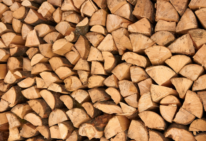 Firewood Chicago 1/2 Face Cord with Kindling