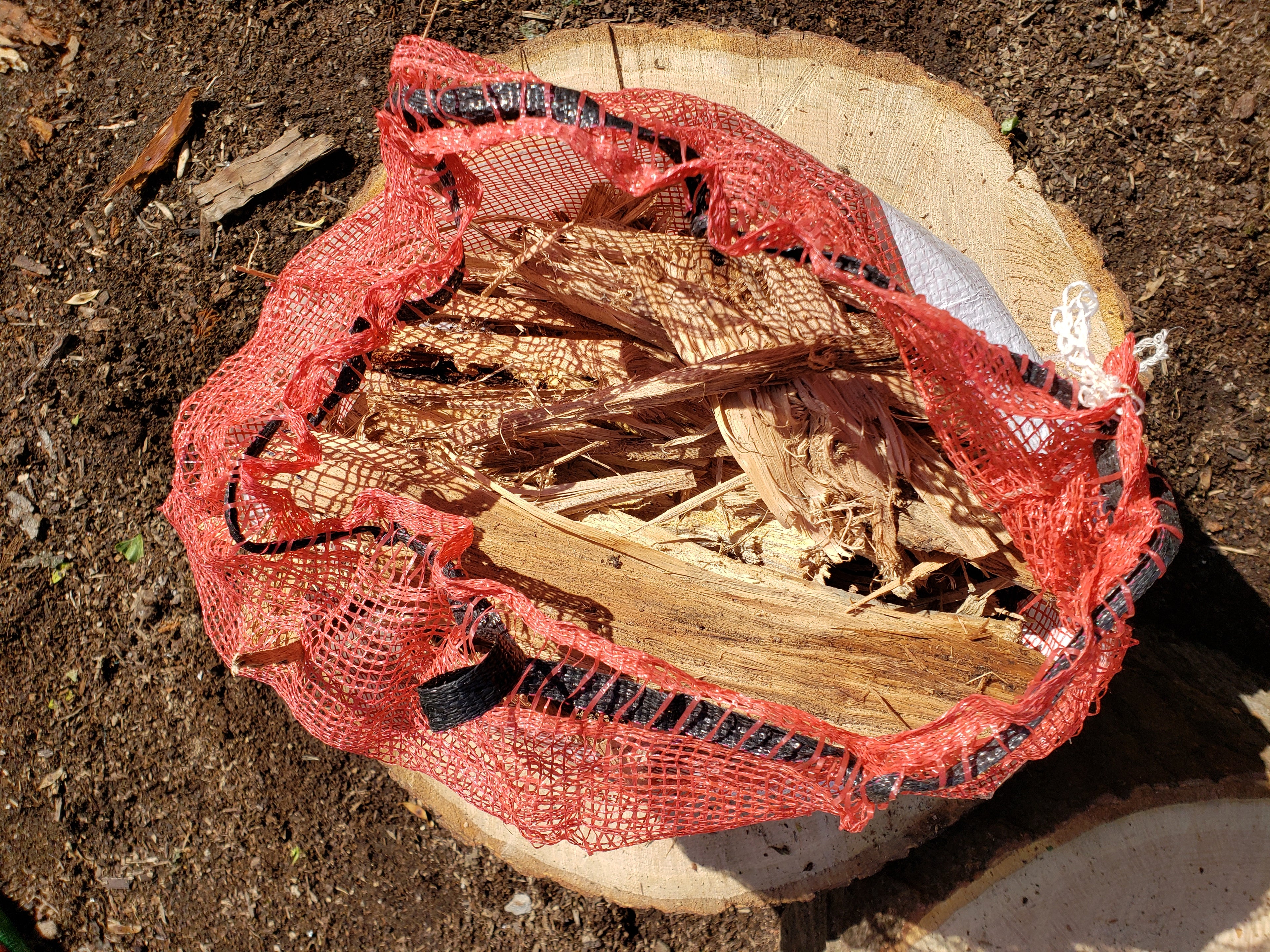 Firewood Chicago 1/2 Face Cord with Kindling